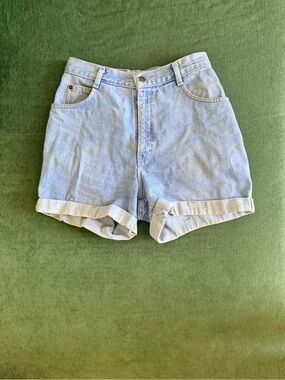 Vintage Gitano Light Wash Denim High-Rise Women's Shorts